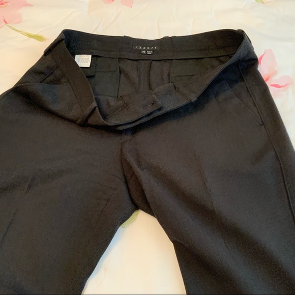 Theory Men’s Jerell/Carp Wool Blend Grey Dress Pants Size 34 - Picture 9 of 10